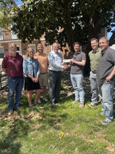 Historic Harmar Bridge Company delivers $50,000 match for $1M ODOT grant to advance pedestrian bridge project in Marietta